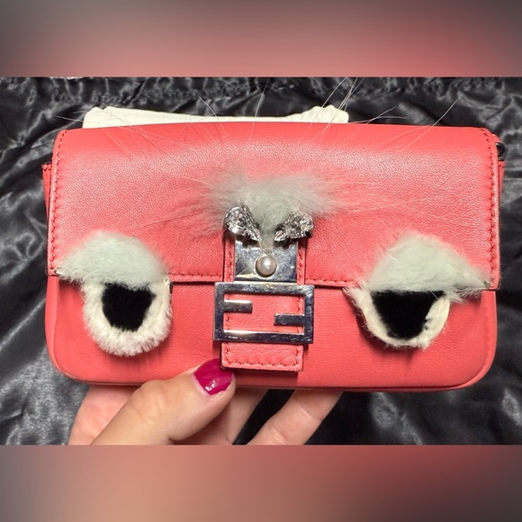 Fendi micro (monster) buggie baguette - Picture 2 of 13